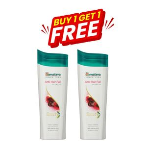 Himalaya Anti Hair Fall Shampoo with Castor & Caffeine 180ml - Buy 1 Get 1